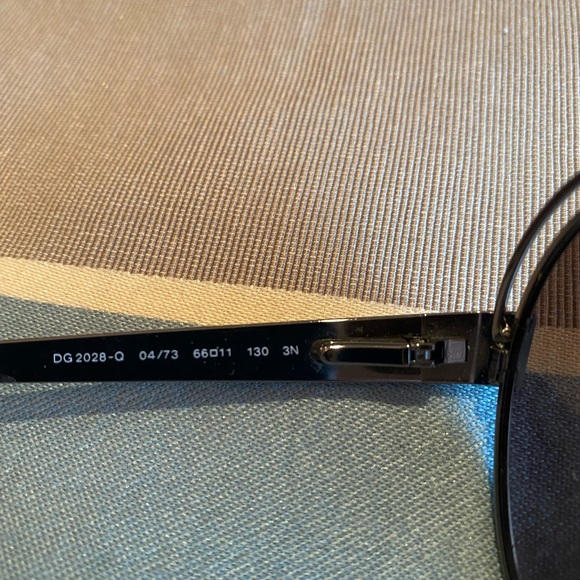 Dolce & Gabbana Aviator Sunglasses DG 2028Q - Picture 7 of 7